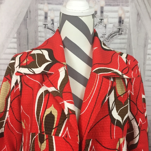 Multiples Open Swing Jacket Size M - Picture 3 of 7